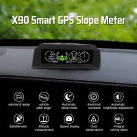 AUTOOL X90 GPS HUD车载坡度仪汽车通用抬头显示器数字投影仪平视