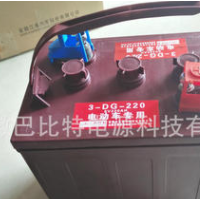 厂家定制物业巡逻车动力电池3-DG-220电动车蓄电池 汽车启动电瓶