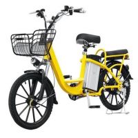 浜马国标电动车 20寸电动自行车 休闲代步车老年助力电瓶车外卖车
