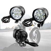 工厂批发高亮度外置防水LED电动摩托车前照改装射灯 12-85V 白光