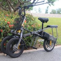电动自行车滑板车可折叠小型代步车轻便锂电池成人电瓶车
