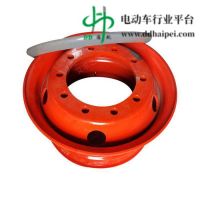 上海凯伦通车轮 有卡圈重载无内胎钢圈汽车轮毂通用圈支持定制车子轮