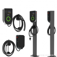 7KW/11KW/22KW欧标美标交流充电桩汽车充电桩CE欧盟OCPP1.6协议